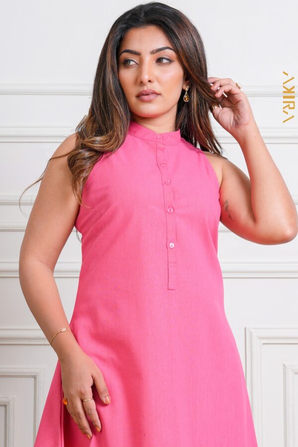 Ayla Linen Elegant Dress