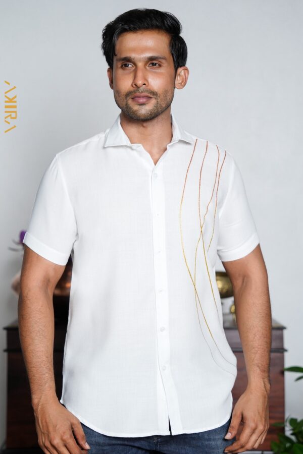 Elegant Bright Gents Shirt