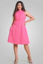 Ayla Linen Elegant Dress