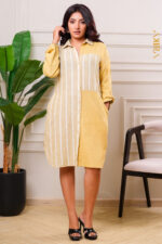 Elvina Linen Dress