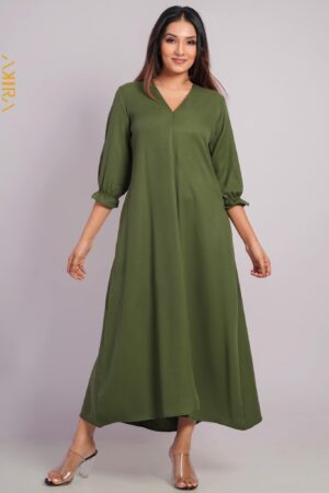 Peony Iris Elegant Dress 2