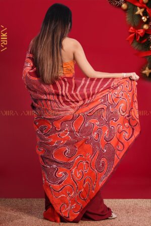 Exclusive Dainty Silk Batik Saree