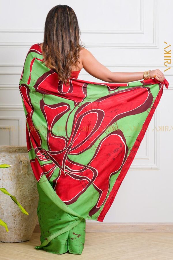 Exclusive Desinger Special Silk Batik Saree