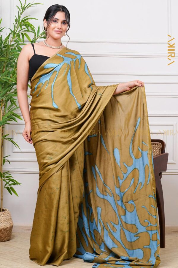 Exclusive Desinger Special Silk Batik Saree