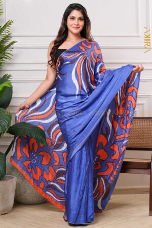 Exclusive Desinger Special Silk Batik Saree