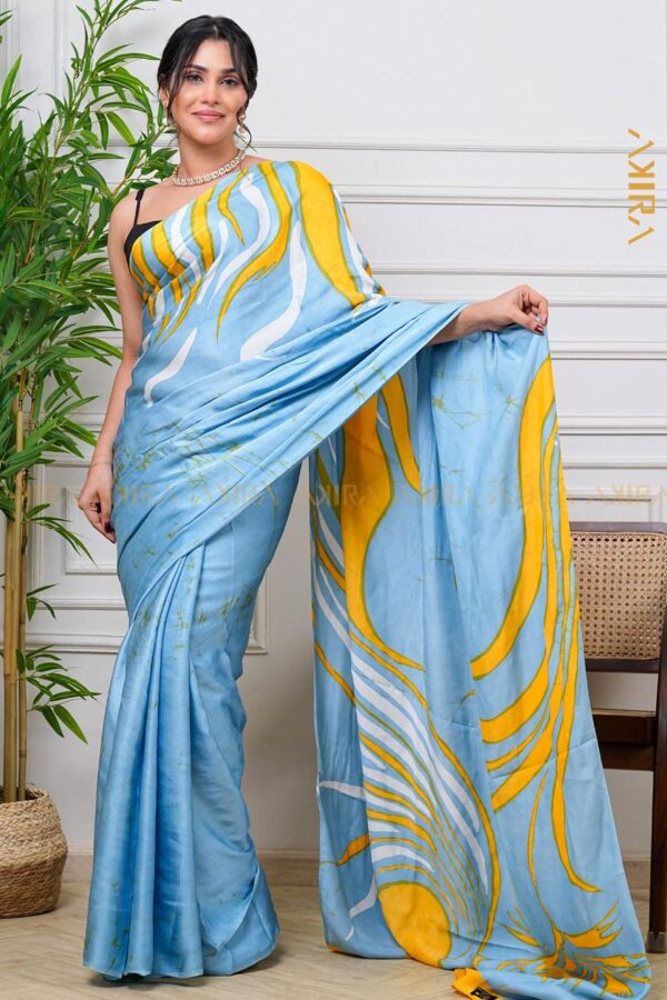 Exclusive Desinger Special Silk Batik Saree