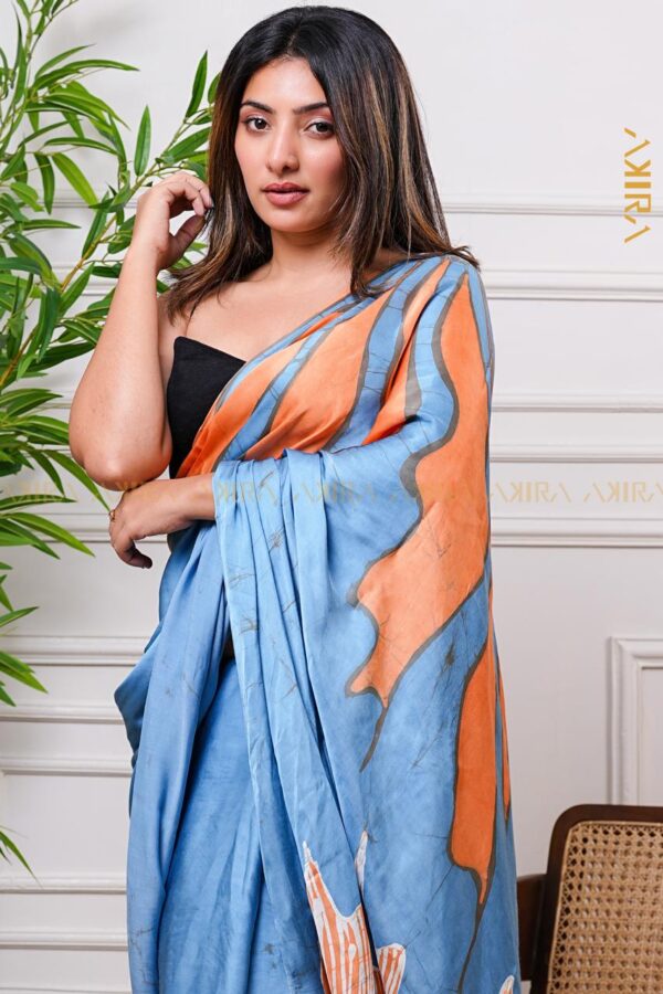 Exclusive Desinger Special Silk Batik Saree