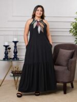 Opel Anemone Work Detail Dress