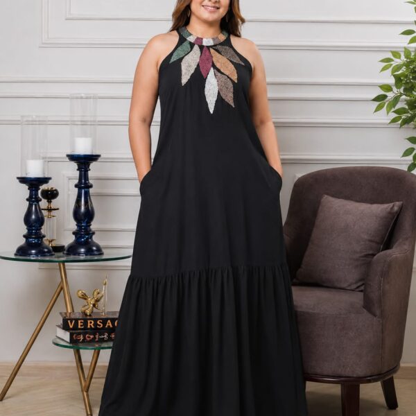 Opel Anemone Work Detail Dress