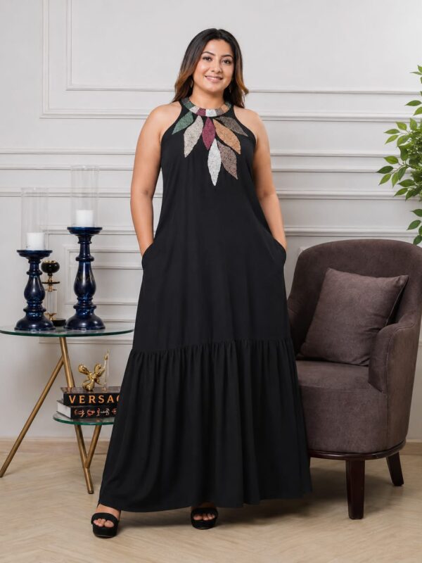 Opel Anemone Work Detail Dress