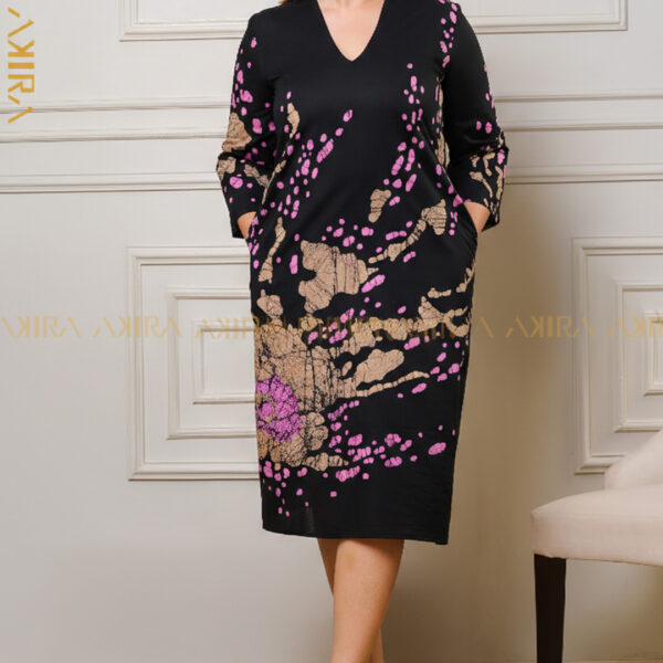 Noressa evening batik dress