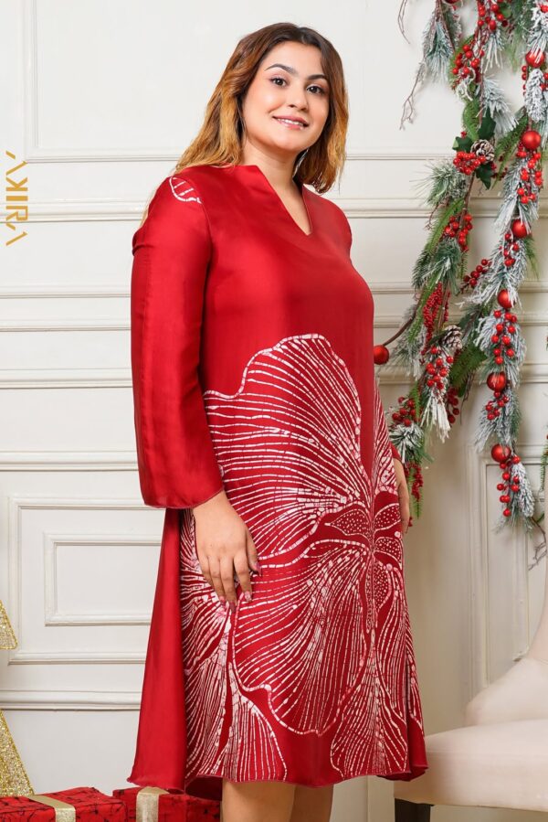 Evarose silk party dress