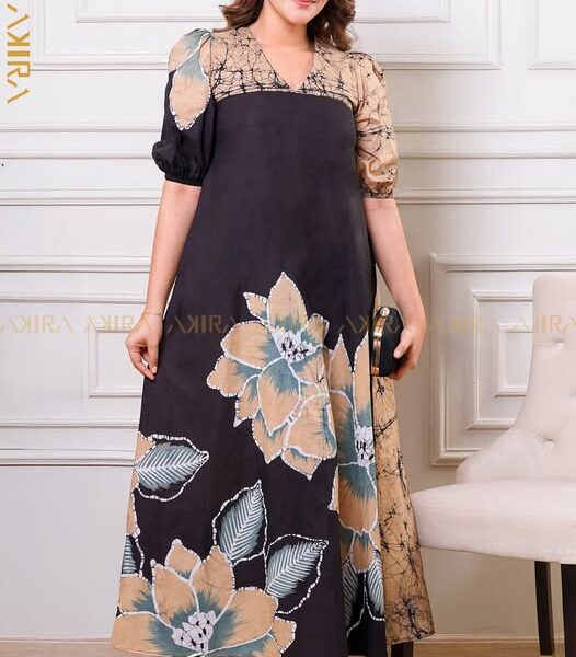 Orchidelisse Batik Designer Dress