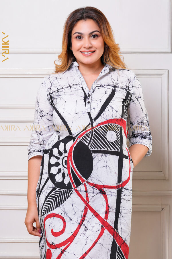 Quessira batik designer dress