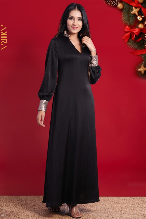 Moonlit Elegant Festive Dress