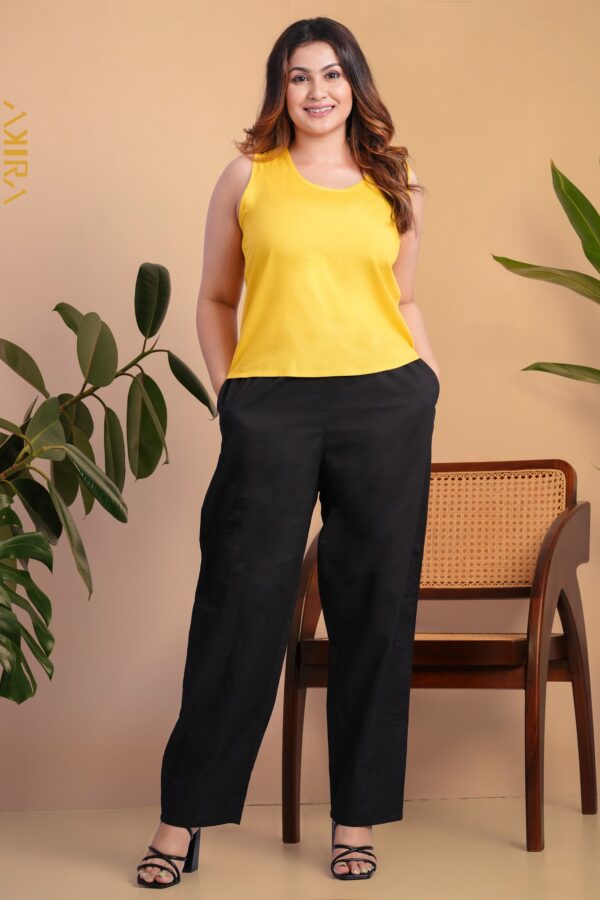 Sun beam casual crop top