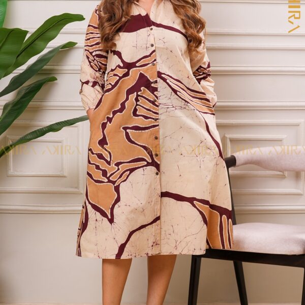 Avonne batik designer dress