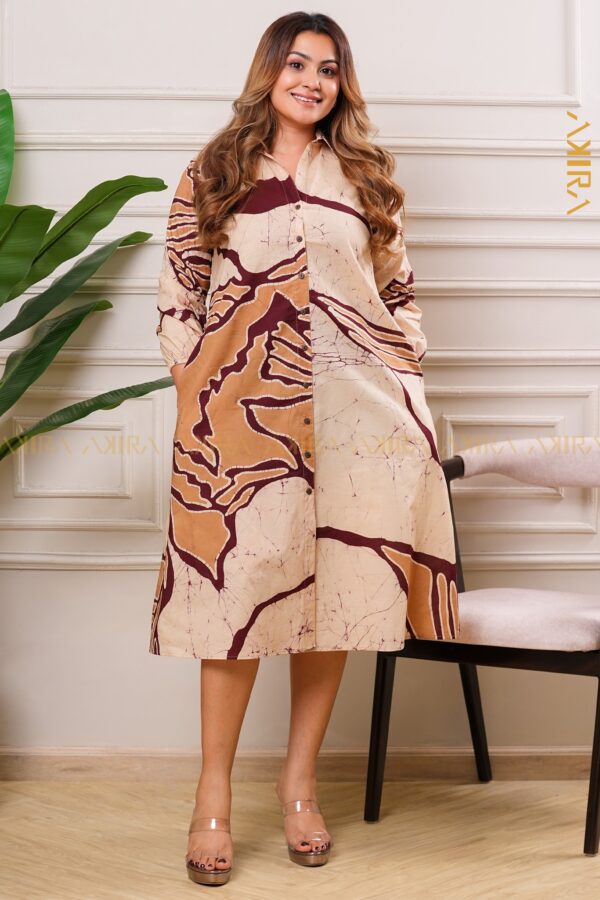 Avonne batik designer dress