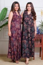 Hazel colourful dress