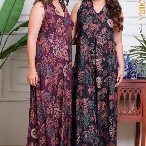 Hazel colourful dress