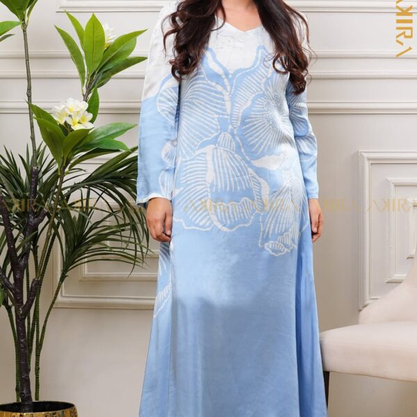 Magnolia mode silk party dress