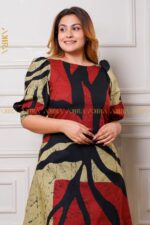 Stella batik designer dress