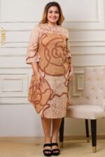 Luvessa batik designer dress