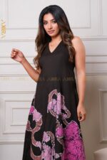 Verdique luxe batik designer dress