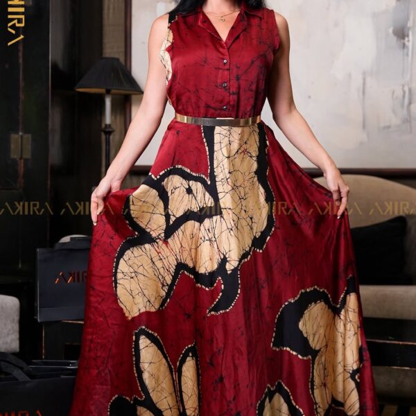 Ivory romance silk dress