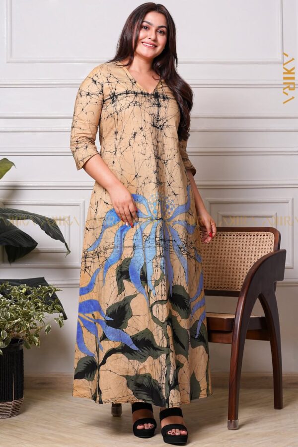 Batik Emerald Royale Dress