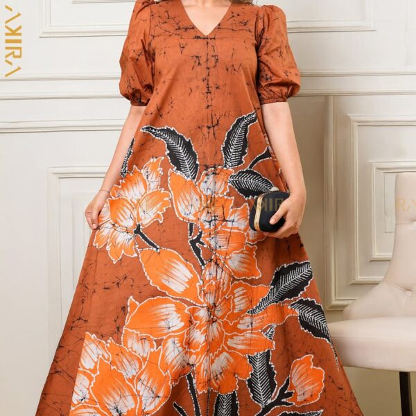Avana flora batik dress