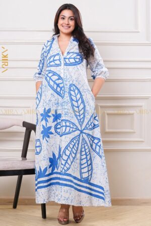 Classic meadow batik dress