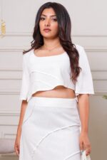 Soft Ivory Skirt & Top