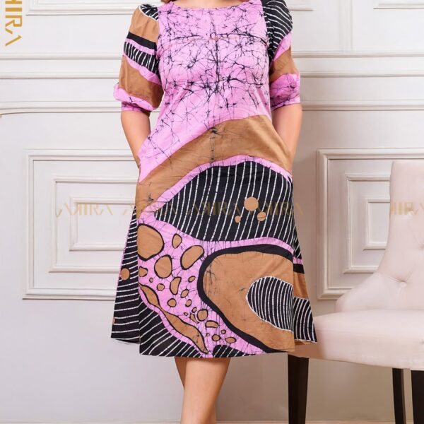Aziora batik designer dress