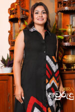 Dazzling twilight batik dress