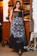 Midnight floraa dress