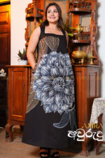 Midnight floraa dress