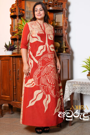 Designer Flora Batik Dress