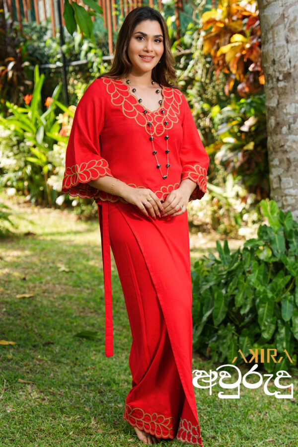 Orchid Royale Top & Lungi