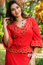 Orchid Royale Top & Lungi