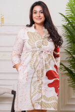 Layla Flora Batik Designer Dress