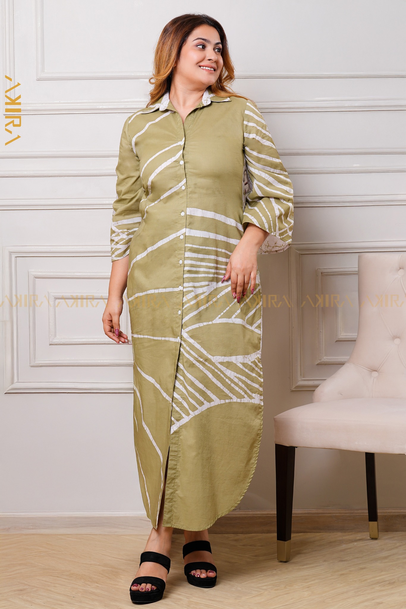 Hannah look batik dress