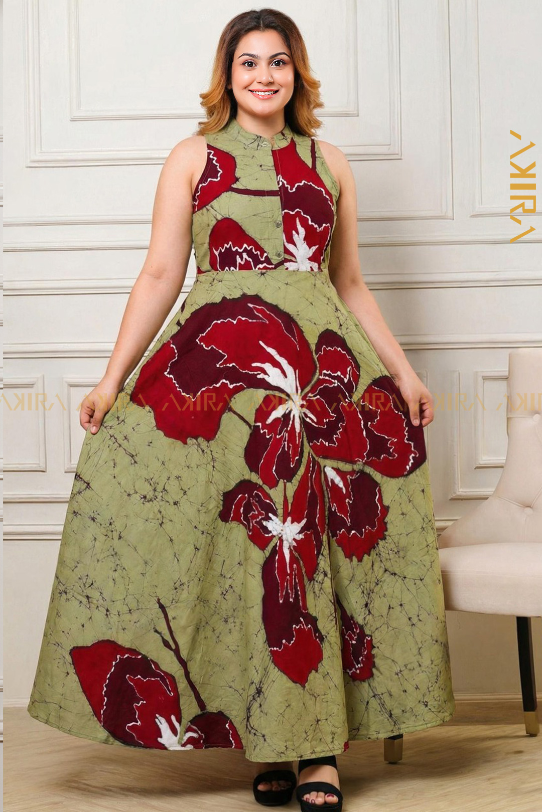 Lavanya batik designer dress