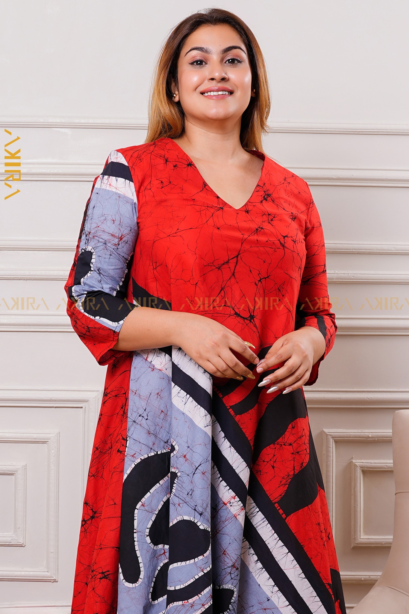 Meadow ember batik dress 2