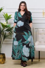Noralya Floral Batik Dress