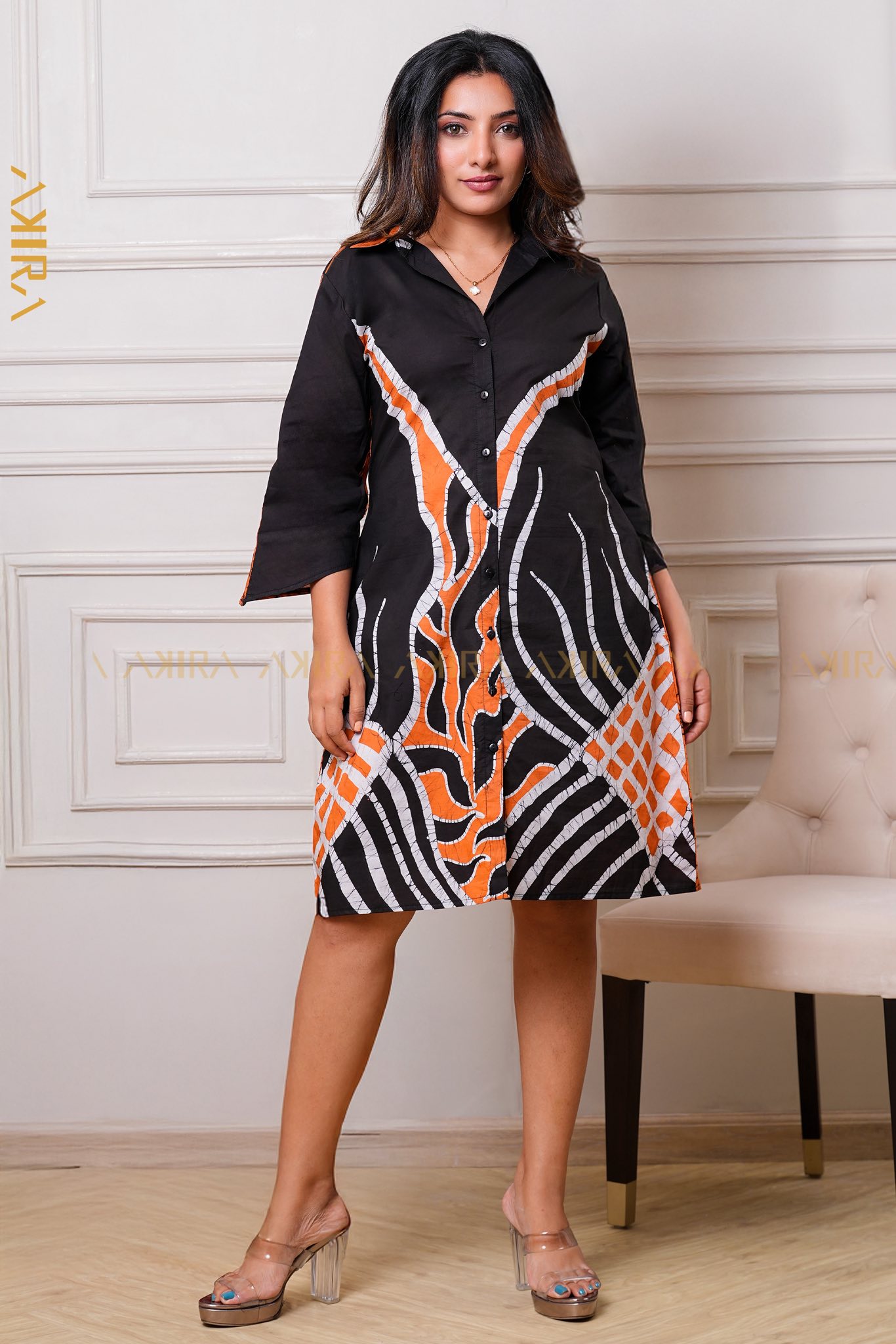 Vivienne Designer Batik Dress
