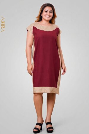 Golden Raw Dress