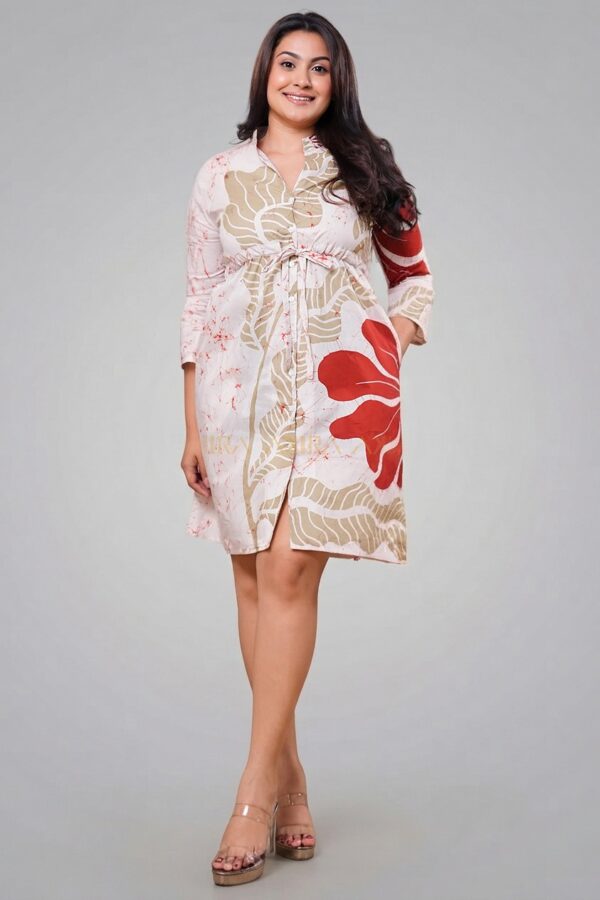 Layla Flora Batik Designer Dress