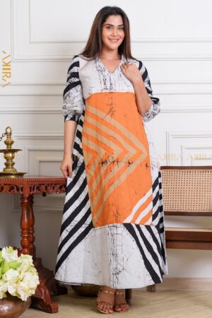 Christina batik designer dress