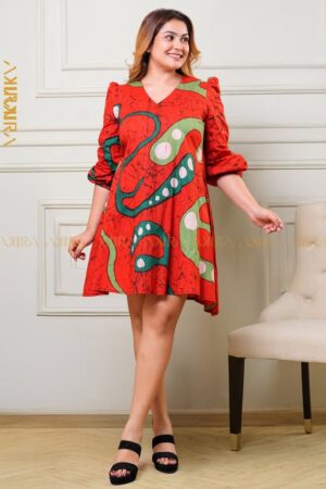 Faylora batik designer dress
